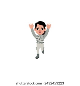 world civil defense day army set war
