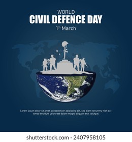 World Civil Defense Day, observed on March 1st, is dedicated to raising awareness about civil defense.