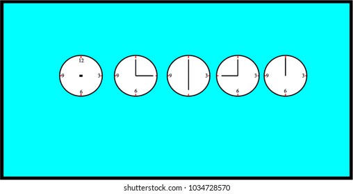 World clock vector icon