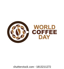 World Coffee Day Logo Template design vector, emblem, design concept, creative symbol