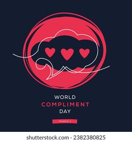 World Compliment Day, held on 1 March.