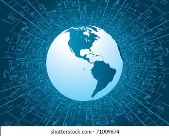 World  concept vector