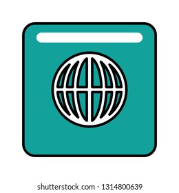 world connection button
