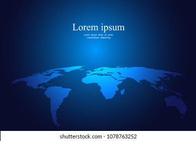world connection design concept. vector illustration
