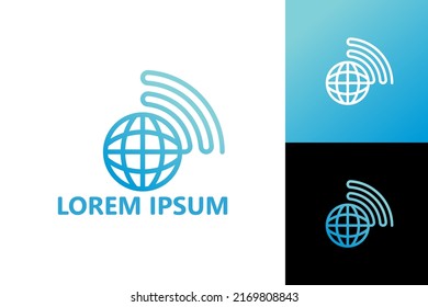 Design des Logos für das World Connection-Netzwerk
