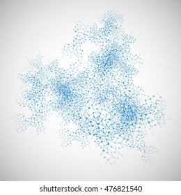 World of connections, vector illustration