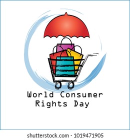 World Consumer Rights Day Concept