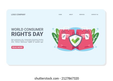 World Consumer Rights Day Landing Page