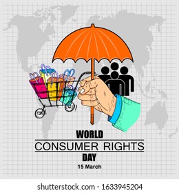 World Consumer Rights Day, poster and banner
