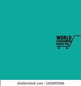 World Consumer Rights Day Vector