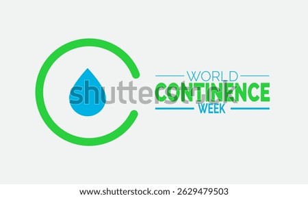World Continence Week. Bladder Health Awareness Poster, Medical Banners, Educational Cards, Social Media Post, Health Background Design Inspiration Vector Illustration