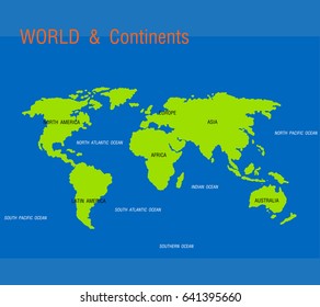 world continents