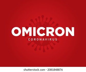 Weltes Angriffskonzept für das Coronavirus-Virus oder das Corona-Virus. Neuer Variantenomicron-Ausbruch aus Afrika und Koronviren-Grippe-Hintergrund. Afrikanische Variante des Coronavirus.