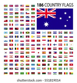 world country flags icon vector illustration