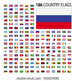 world country flags icon vector illustration