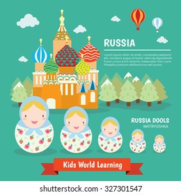 world , Country , Nation Kids learning , Russia