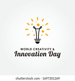 World Creativity And Innovation Day Design Illustration