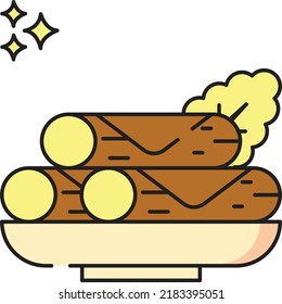 world cuisine made of different spices on white background