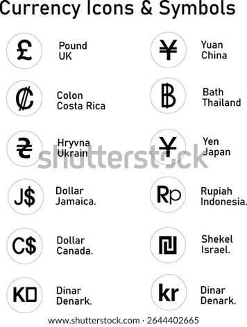 World Currency Icons and Symbols-2