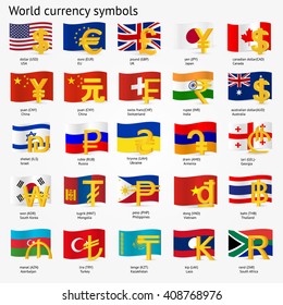 World Currency Symbols Images Stock Photos Vectors Shutterstock