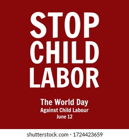 Child Labour Day Images Stock Photos Vectors Shutterstock