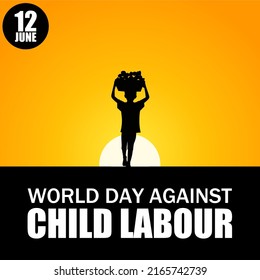 World Day Against Child Labour Vector Stock Vector (Royalty Free ...