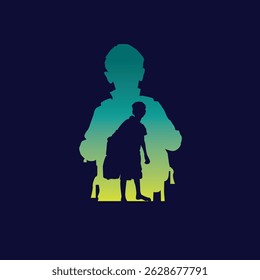 World day against child labour, May day concept art