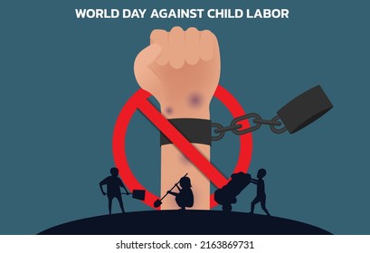 World day against child labour,stop child labour in world.