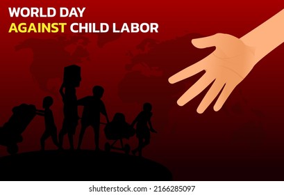 World day against child labour,stop child labour in world.