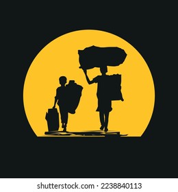 World day against child labur. illustration artwork design. labur day