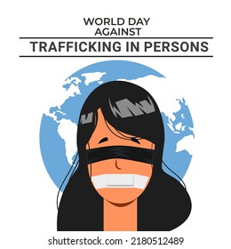 World Day Against Trafficking In Persons Illustration 