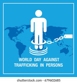 World Day against Trafficking in Persons banner