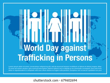 World Day against Trafficking in Persons banner