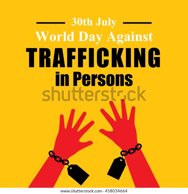 World Day Against Trafficking Persons Vector Stock Vector Royalty Free 458034664 Shutterstock 5632