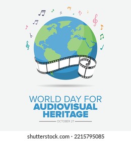 World Day for Audiovisual Heritage 02 Social Media Design Post