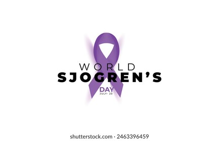 World Sjogren’s Day. background, banner, card, poster, template. Vector illustration.