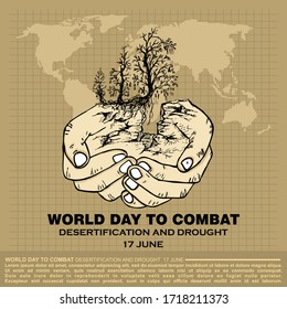 World Day to Combat Desertification and Drought, Poster and Banner