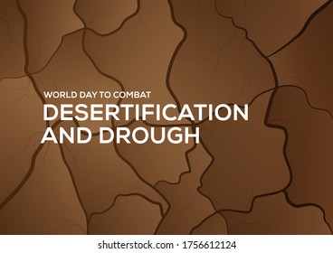 world day to combat desertification and drought background