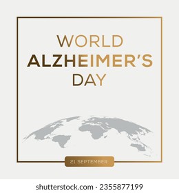 World Alzheimer’s Day, held on 21 September.