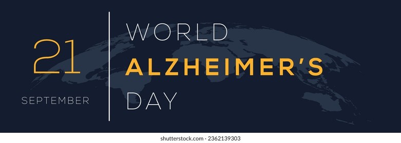 World Alzheimer’s Day, held on 21 September.