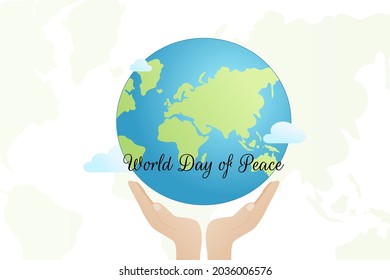 World day of peace. Vector illustration