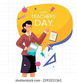 World Teacher’s Day Poster Design