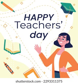 World Teacher’s Day Poster Design