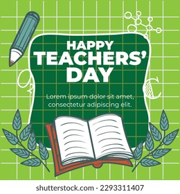 World Teacher’s Day Poster Design