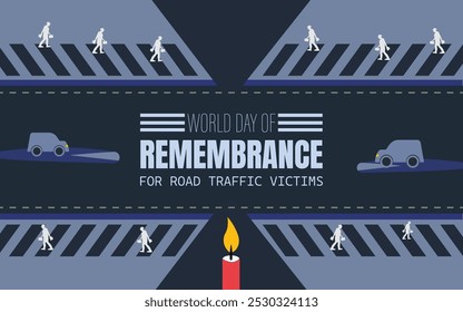 World Day of Remembrance for Road Traffic Victims takes place on the third Sunday in November each year as the appropriate acknowledgment