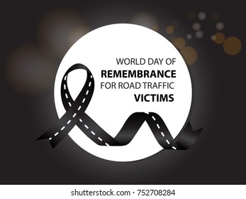 World Day of Remembrance for Road Traffic Victims background