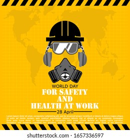 World Day Of Safety and Health at Work, Poster and Banner