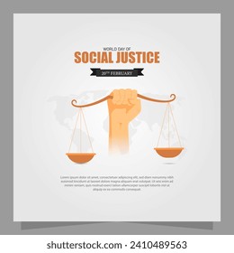 World Day of Social Justice, observed on February 20th, is dedicated to promoting social justice.