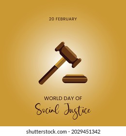 World Day of Social Justice, Vector illustration design.