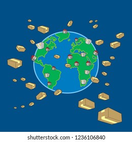 World of delivery.